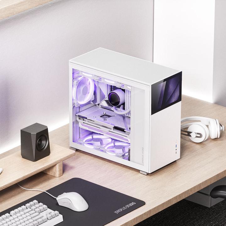 Actual product image Jonsbo D41 Screen ATX (ATX, Mini-ITX, mATX, DTX)