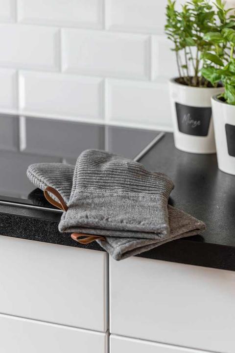 Immagine prodotto Wenko Guanto da cucina Ada Stripes (Silicone, Cotone, Poliestere, Viscosa)
