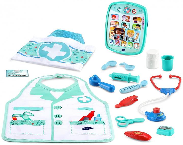 VTech 552103 The Little Doctor Electronic Pretend Play with Accessories (English Version) 3+ Years