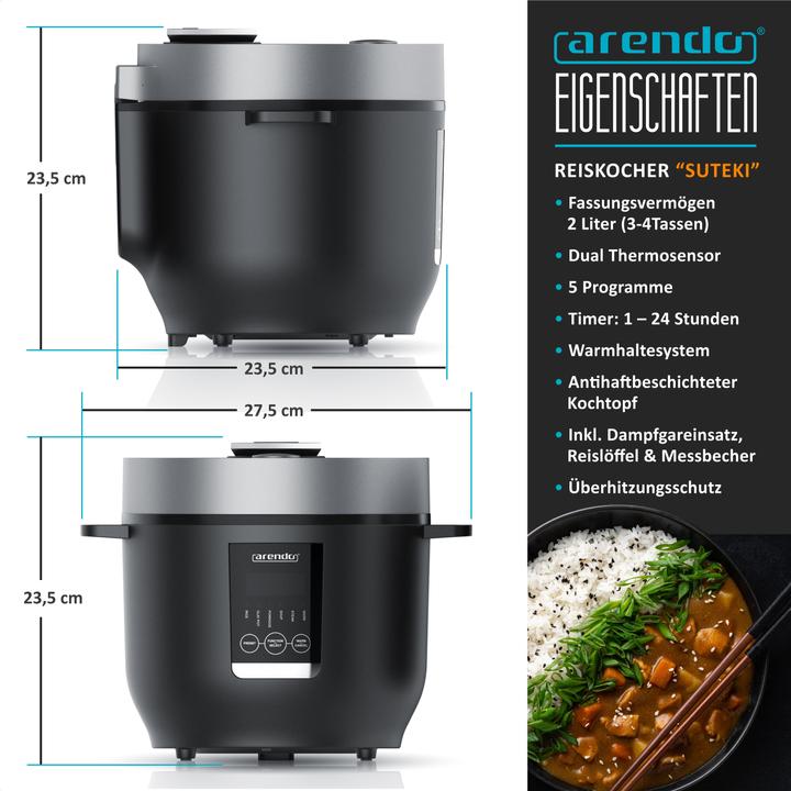 Image du produit Arendo Cuiseur à riz