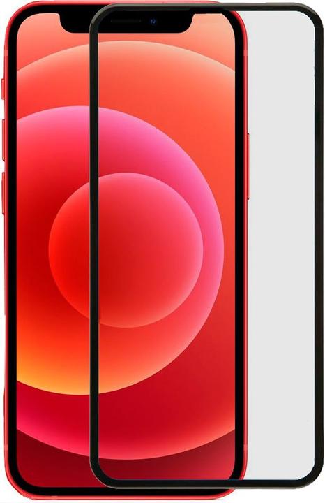Immagine prodotto Evelatus iPhone 12 Mini 5.4 2.5D Big Curved Black Frame (colla completa) (1 Pezzo/i, Apple iPhone 12 mini)