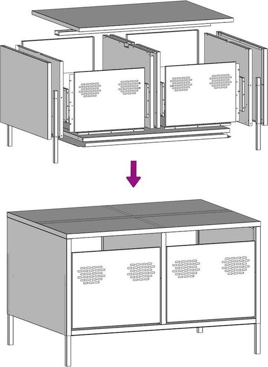 Image du produit VidaXL Lovell (68 x 50 x 43.5 cm)