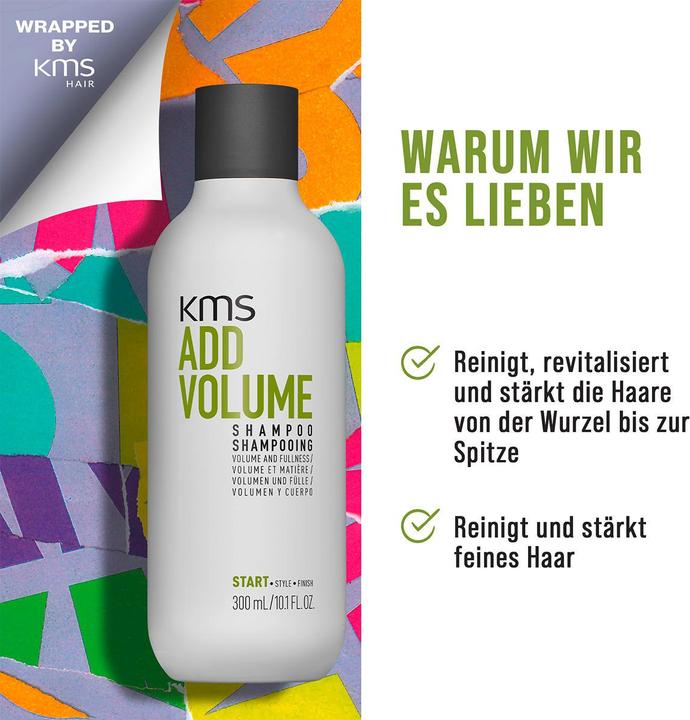 Immagine prodotto KMS California Set ADDVOLUME (Set per la cura dei capelli)