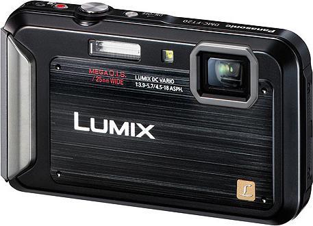 Immagine prodotto Panasonic Lumix FT20, 16 Mpixel, Zoom 4x, Impermeabile Nero (16.10 Mpx, 1/2,3'')