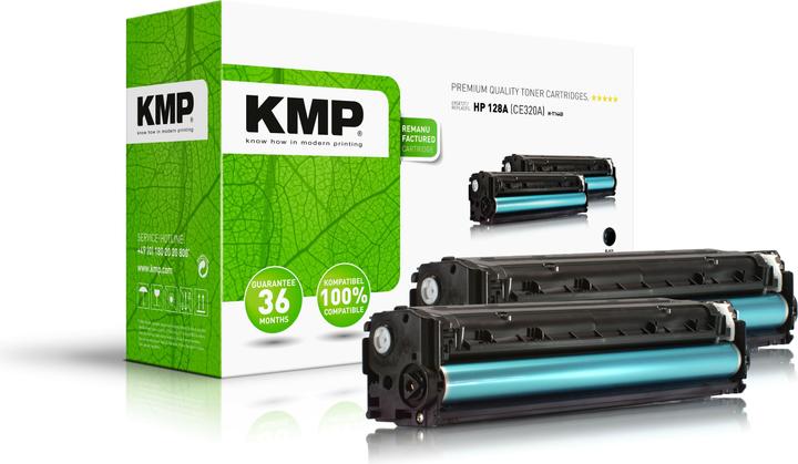 Actual product image KMP Toner replaces HP128A (CE320AD) (FC)