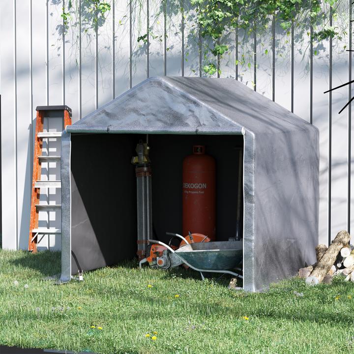 Produktbild Outsunny Carportzelt für Quards und Buggys (Strandzelt + Strandmuschel, 15.30 kg)