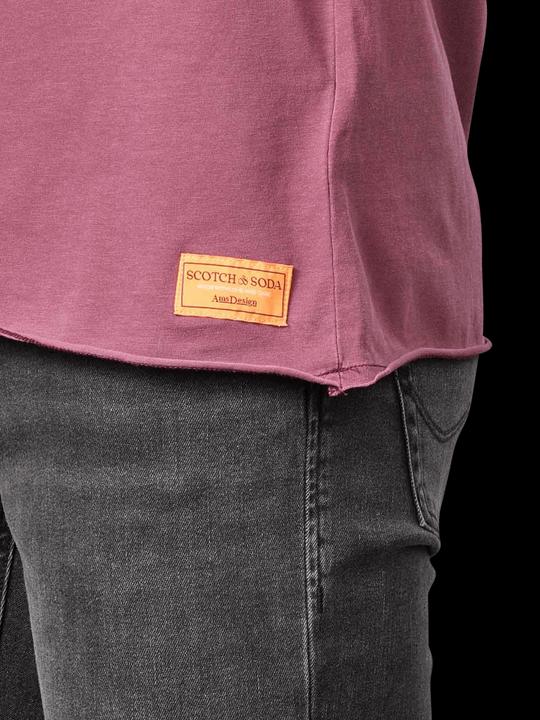 Image du produit Scotch & Soda Relaxed Fit T-Shirt Crew Neck Asphalt (XXL)