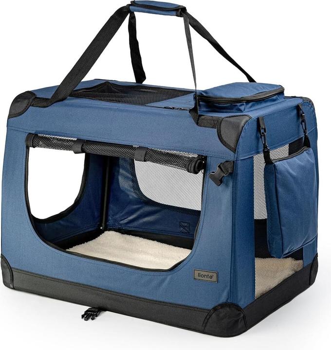 Image du produit Ionto Caisse de transport pour chiens (Chat, Chien, Respirant, Verrouillable, Lavable, Pliable)
