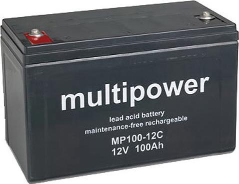 Immagine prodotto Multipower MP100-12C batteria AGM (12 V, 100 Ah)