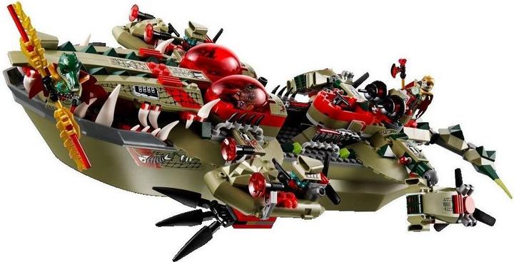 Actual product image LEGO Legends of Chima Cragger s Command Ship (70006)
