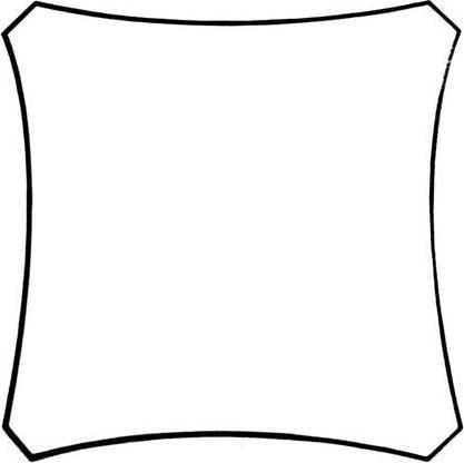 Image du produit Perel Voile solaire perméable à l'eau (500 x 500 cm)