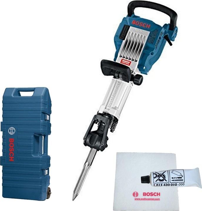 Bosch Professional Abbruchhammer GSH 16-28 mit Zubehör und Trolley (Netzbetrieb)