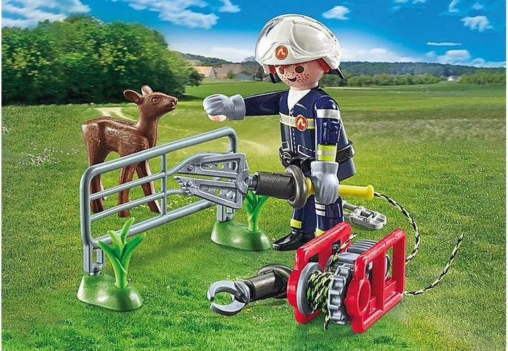 Actual product image Playmobil Fire Brigade Animal Rescue (71467, Playmobil Action Heroes)