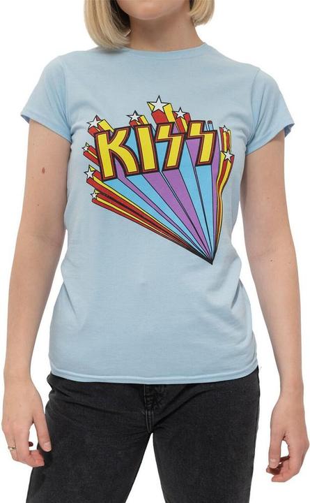 Actual product image KISS Womens/Ladies Stars T-Shirt (L)