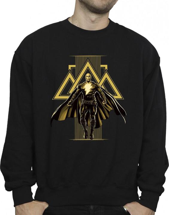 Immagine prodotto Felpa uomo nera Adam Rising Golden Symbols in cotone (XXL)