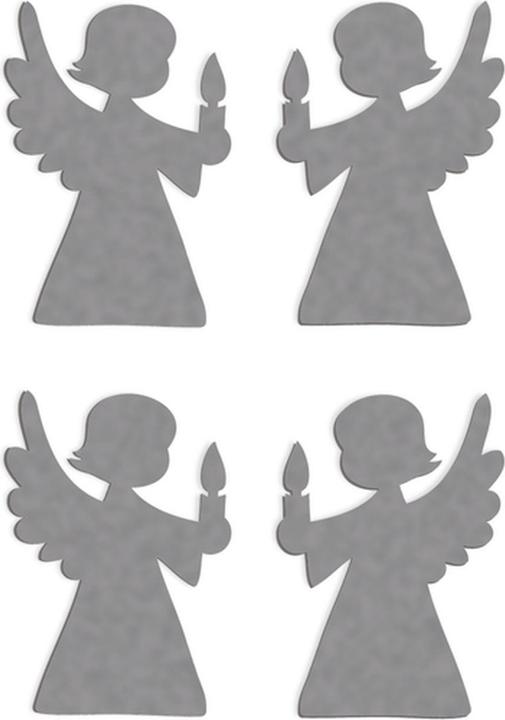 Actual product image HERMA Christmas sticker angel 1 sheet, 4 stickers