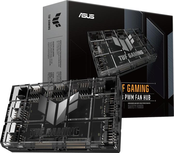Produktbild ASUS Lüfter TUF GAMING ARGB PWM FAN HUB (6 Lüfter)