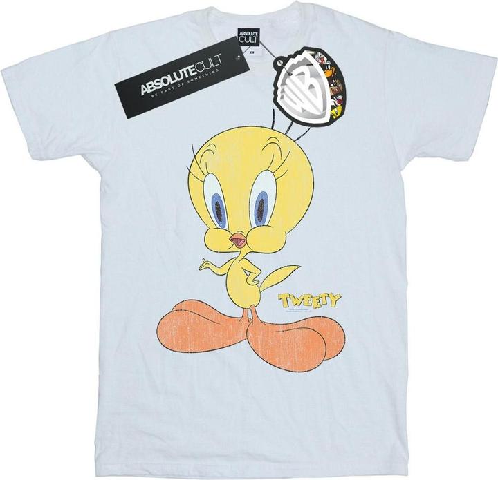 Immagine prodotto Looney Tunes Tweety Pie Distressed Maglietta Ampia Donna (M)