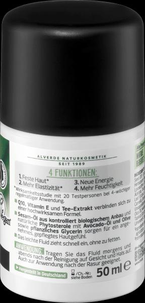 Actual product image dm alverde MEN Active Nature Q10 Active Fluid (50 ml, Face fluid)