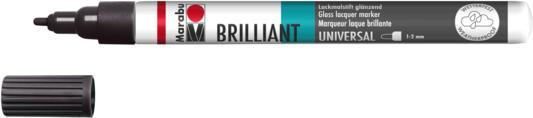 Actual product image Marabu BRILLIANT painter lacquer pencil (Black, 2 mm, 1 x)
