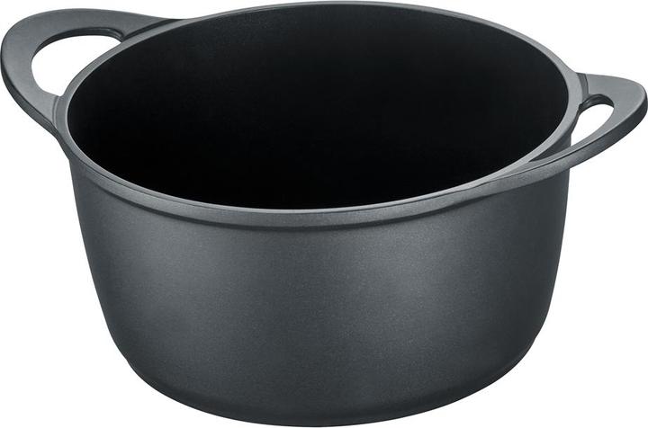 Actual product image Berndes Saucepan VIENNA 20 cm with non-stick coating and glass lid (20 cm, Pot, Cast aluminium)