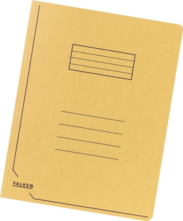 Actual product image Falken Folder, DIN A4, flaps, manila cardboard (A4, 1 x)