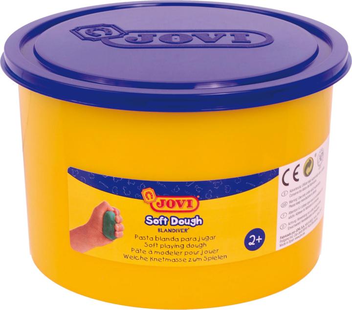 Actual product image Jovi Modelling clay Soft Dough Blandiver blue PU=460g tin