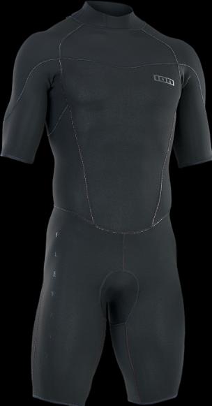 Actual product image ION Wetsuit Element 2/2 Shorty SS Back Zip men - black (2/2 mm, M)