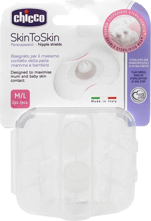 Actual product image Chicco natural feeding (M, L)