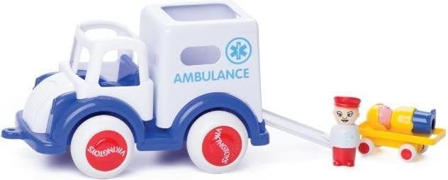 Actual product image Viking Toys Car Jumbo ambulance with figures P.6 (045-1257)