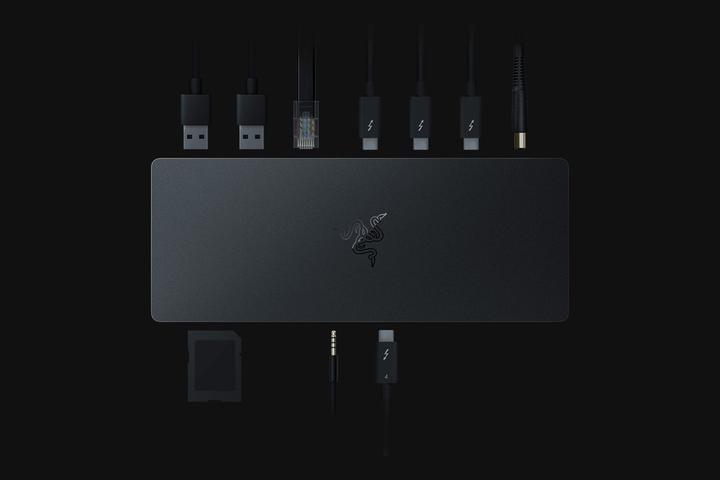 Actual product image Razer Thunderbolt 4 Dock (Thunderbolt, 9 Ports)