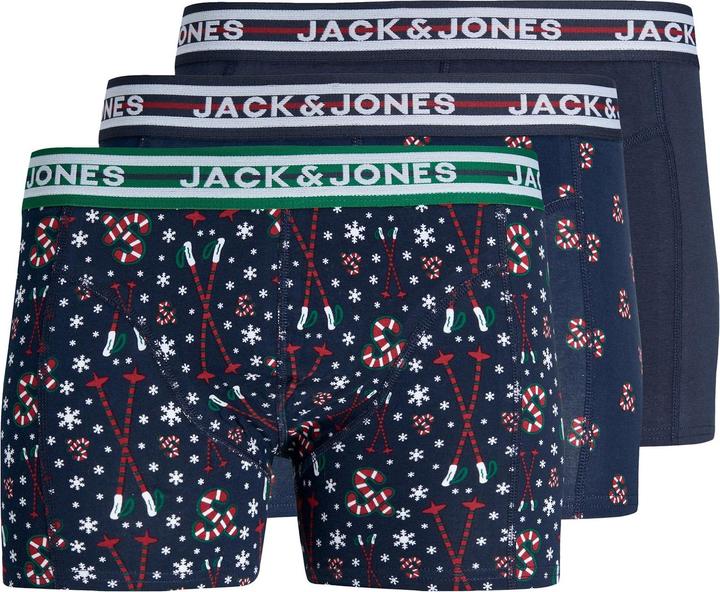 Produktbild Jack & Jones Jacxmas Candy Trunks 3 Pack Jnr (140, 3er Pack)