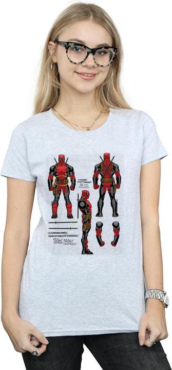 Produktbild Deadpool Action Figure Plans TShirt (XXL)