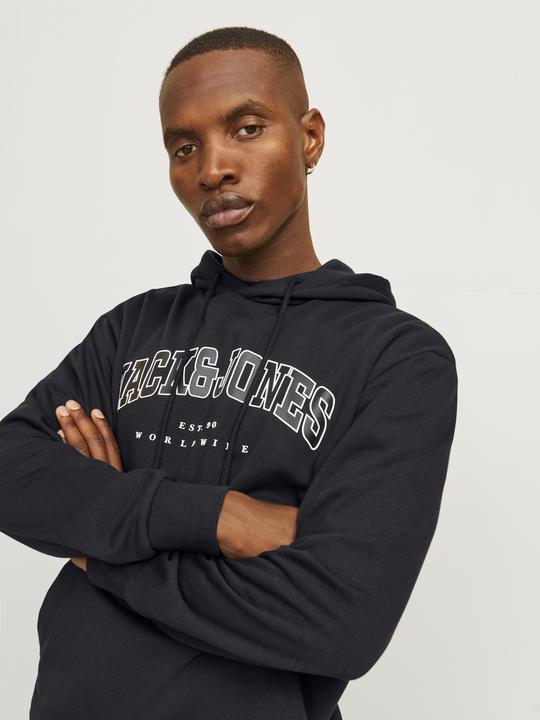 Actual product image Jack & Jones Jjecaleb Varsity Sweat Hood Noos (S)