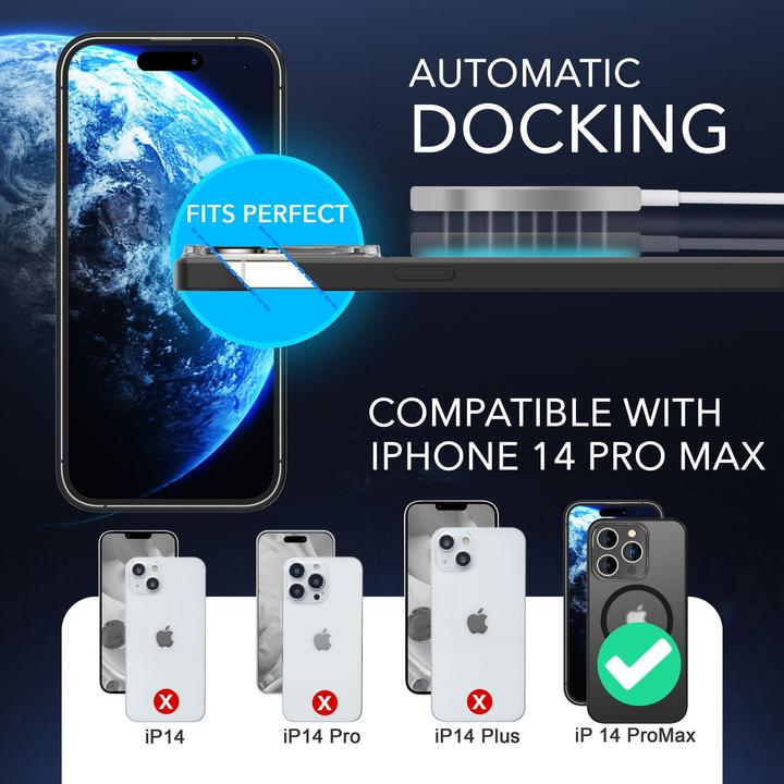 Immagine prodotto Nalia Manicotto in silicone trasparente (Apple iPhone 14 Pro Max)