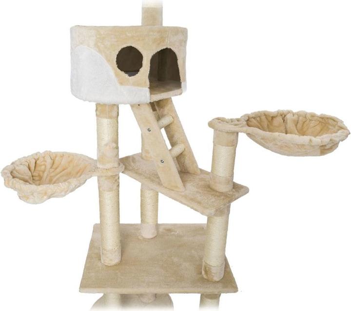 Actual product image tectake Hansi (260 cm, Beige, White)