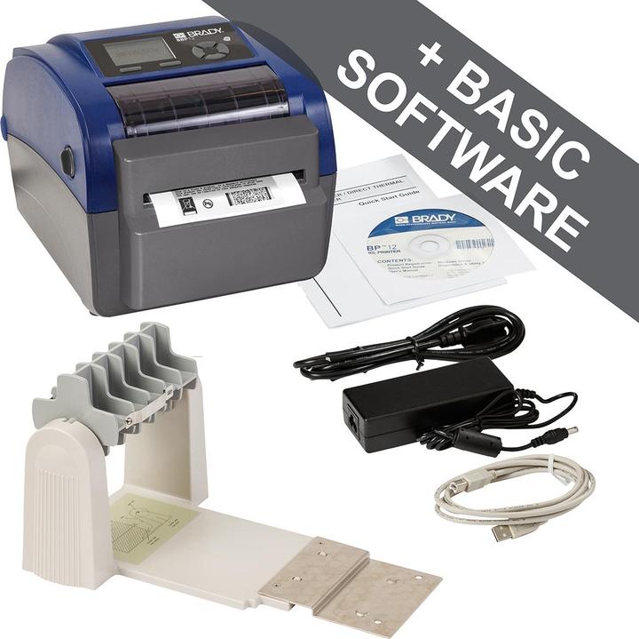 Image du produit Brady BBP12-UE+U+Cutter Imprimante à transfert thermique largeur max. 118mm 300 dpi Série - Ther (300 dpi)