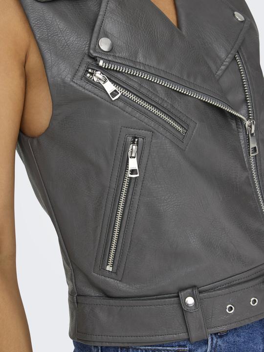 Produktbild Only Kunstleder Weste Kunstlederjacke (XS)