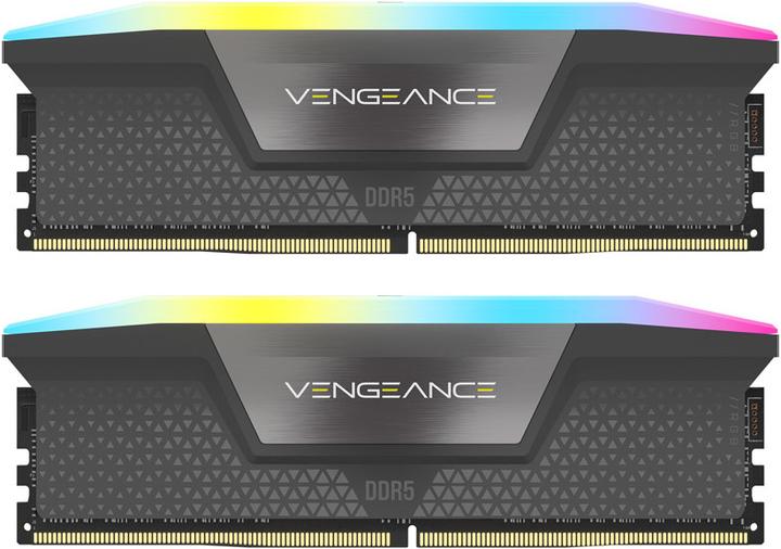 Produktbild Corsair Vengeance RGB 32GB DDR5 Kit (2x16GB) 6000MHz, CL30, AMD EXPO (DDR-RAM)