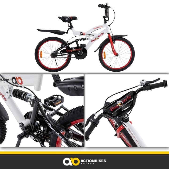 Produktbild Actionbikes Motors Actionbikes Kinderfahrrad Dagoberto 20 Zoll Kinderrad Fahrrad Kinder Federung