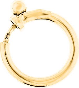 Produktbild Leyda Verschluss Federring (vergoldet 750 / 18 K Gold, Silber 925)