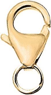 Immagine prodotto Leyda Moschettone di chiusura (Argento 925, placcato oro 750 / oro 18 K)