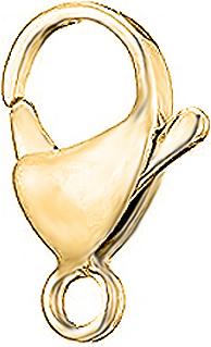 Image du produit Leyda Fermoir Mousqueton (Argent 925, plaqué or 750 / 18 K)