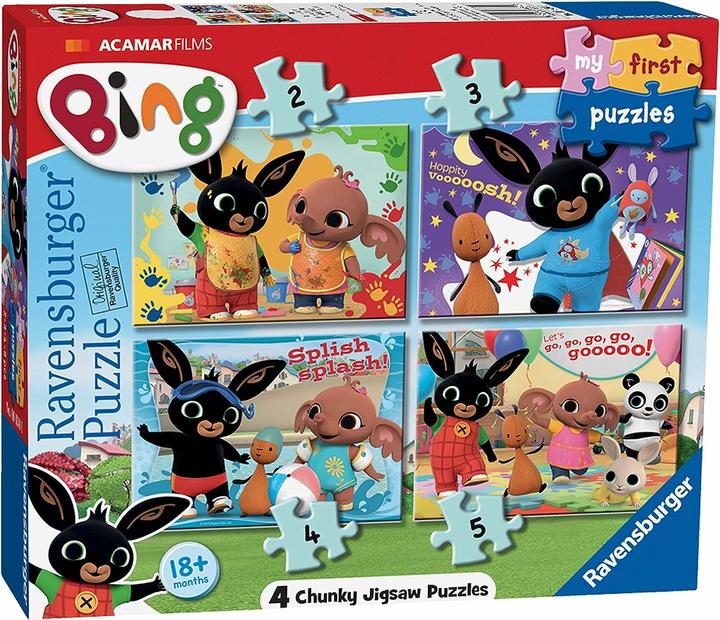 Immagine prodotto Ravensburger I miei primi puzzle - Bing, 4in1 (5 pezzi)