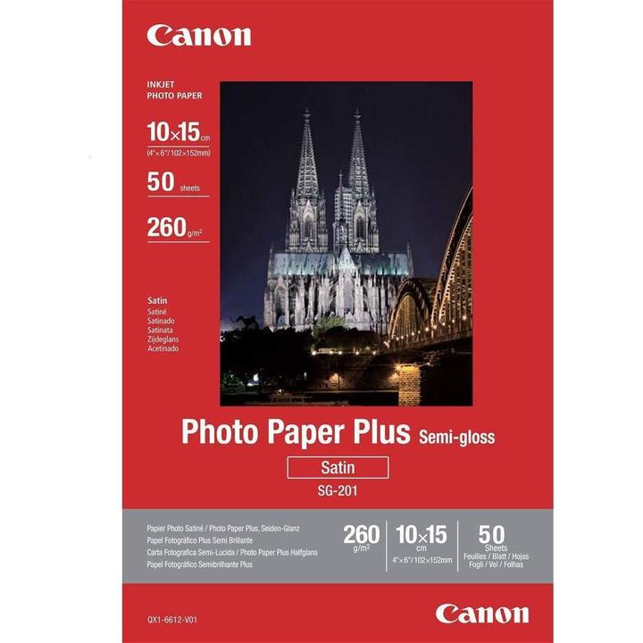 Produktbild Canon SG-201 Plus Semi-Gloss (260 g/m², 10 x 15 cm, 50 x)