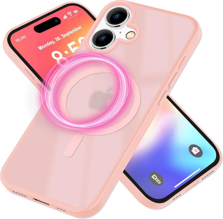 Actual product image Nalia Matte hybrid case with MagSafe function (Apple iPhone 16)