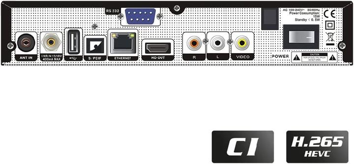 Produktbild Edision PICCOLLO S2 und T2 C Combo Receiver