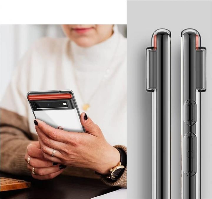 Actual product image Screenguard Google Pixel 6 Flexible TPU Clear Case (Google Pixel 6)