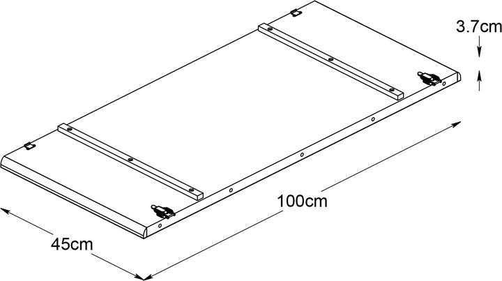 Produktbild Nordic Touch Charlottenlund (100 x 45 x 2.5 cm)
