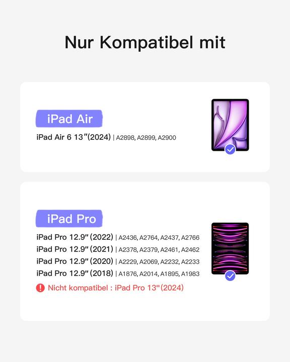 Produktbild Inateck Keyboard iPad 04118 blue (KB04118 blue)